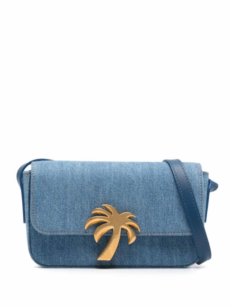 Palm Angels Palm Bridge crossbody bag - Blue Cover