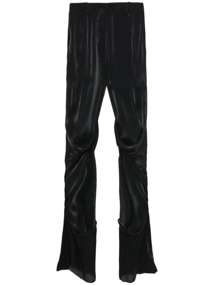 Kiko Kostadinov Orpheus bootcut trousers - Black Cover