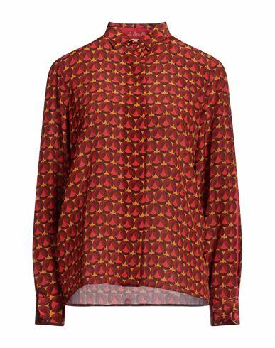 Le Sarte Pettegole Woman Shirt Red Silk Cover