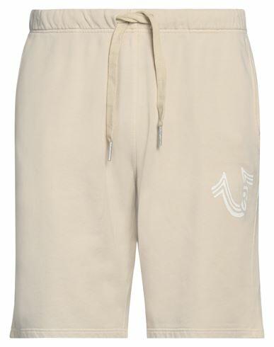 True Religion Man Shorts & Bermuda Shorts Beige Cotton Cover