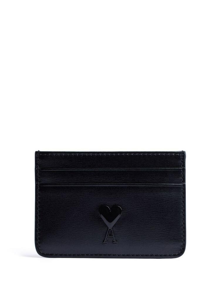 AMI Paris Ami de Coeur cardholder - Black Cover