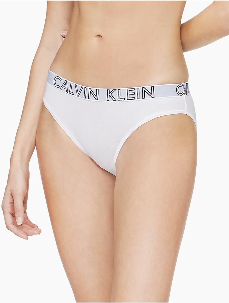 Calvin Klein Women's Ultimate Cotton Bikini - White Cover