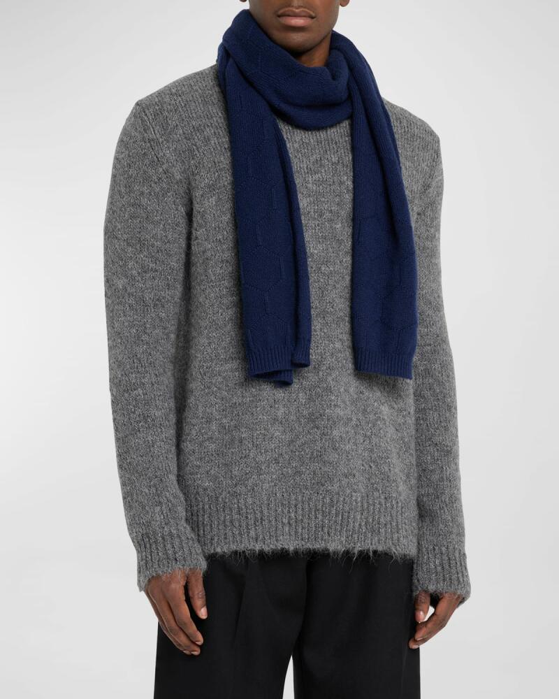 Bergdorf Goodman Men's Cashmere Scarf Cover