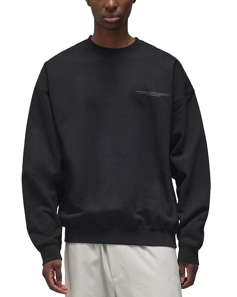 Y-3 Crewneck Logo Sweatshirt Cover