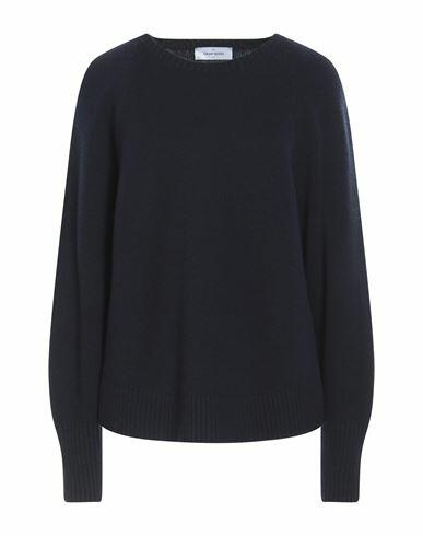 Gran Sasso Woman Sweater Midnight blue Virgin Wool, Viscose, Cashmere Cover