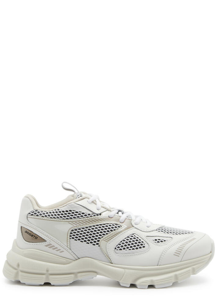 Axel Arigato Marathon Runner Panelled Mesh Sneakers - Beige - 36 (IT36 / UK3), Axel Arigato Trainers, Leather Cover