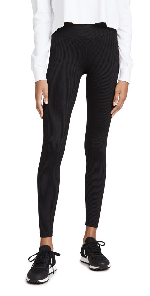 Year of Ours High High Ribbed Leggings Black Cover