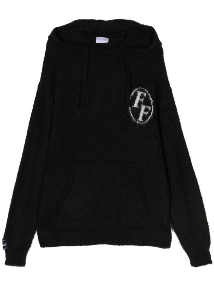 Family First knitted hoodie - Black Cover