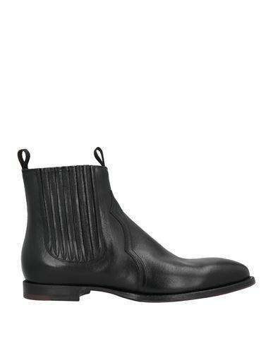 Buttero Man Ankle boots Black Soft Leather Cover