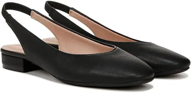 LifeStride Claire Slingback Ballet Flats (Black) Women's Flat Shoes Cover