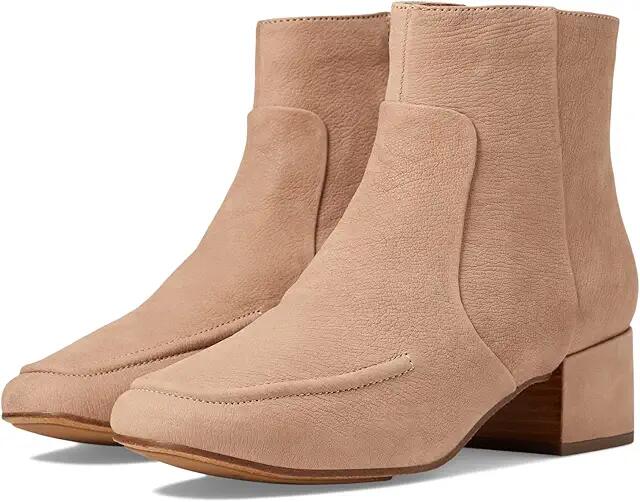 Gentle Souls by Kenneth Cole Ella Apron Bootie (Mushroom) Women's Boots Cover