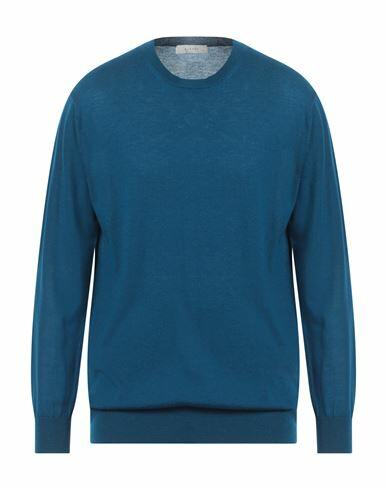 Diktat Man Sweater Blue Merino Wool Cover