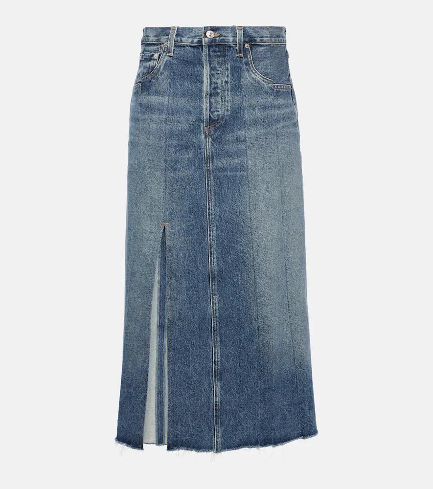 Citizens of Humanity Raian denim midi skirt Cover