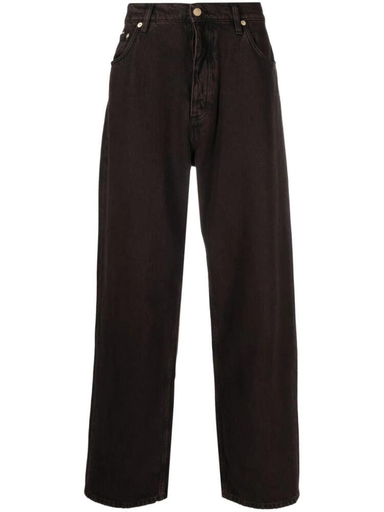 EYTYS Benz high-rise straight-leg jeans - Brown Cover