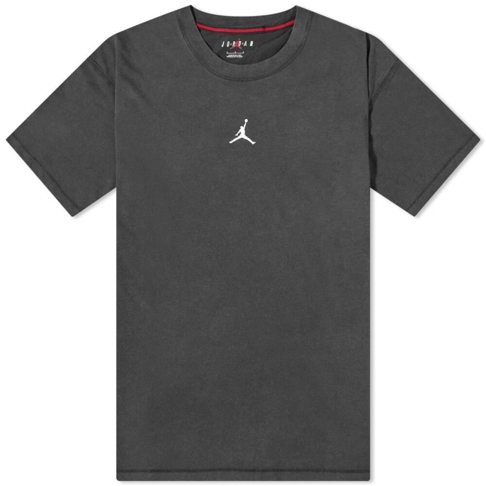 Air Jordan Men's Washed Jumpman T-Shirt in Black/White Cover