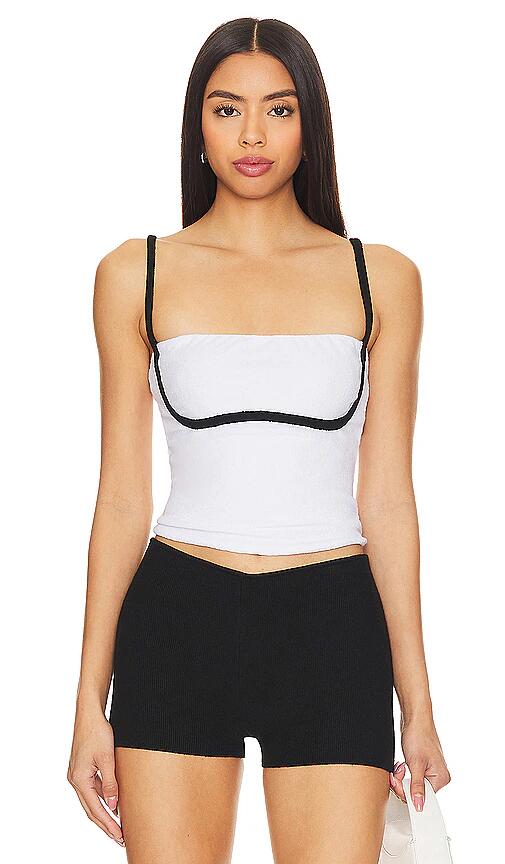 NIA Love Top in White Cover