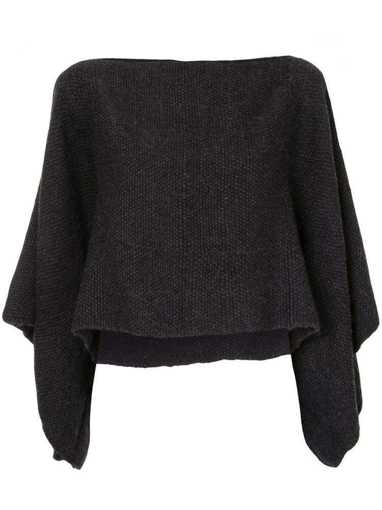 VOZ Lineas cropped jumper - Black Cover