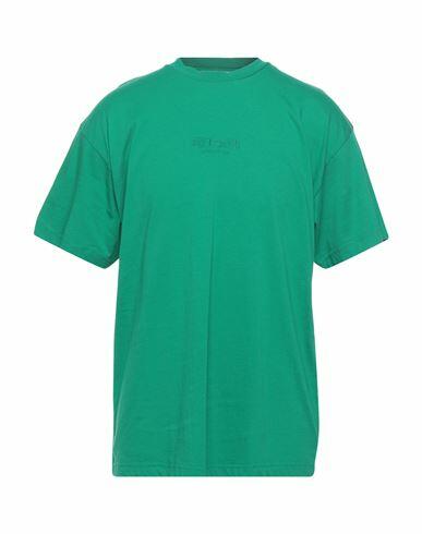 Bel-air Athletics Man T-shirt Light green Cotton Cover