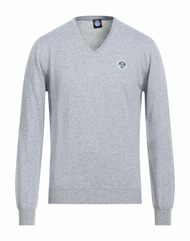 North Sails Man Sweater Grey Cotton Cover