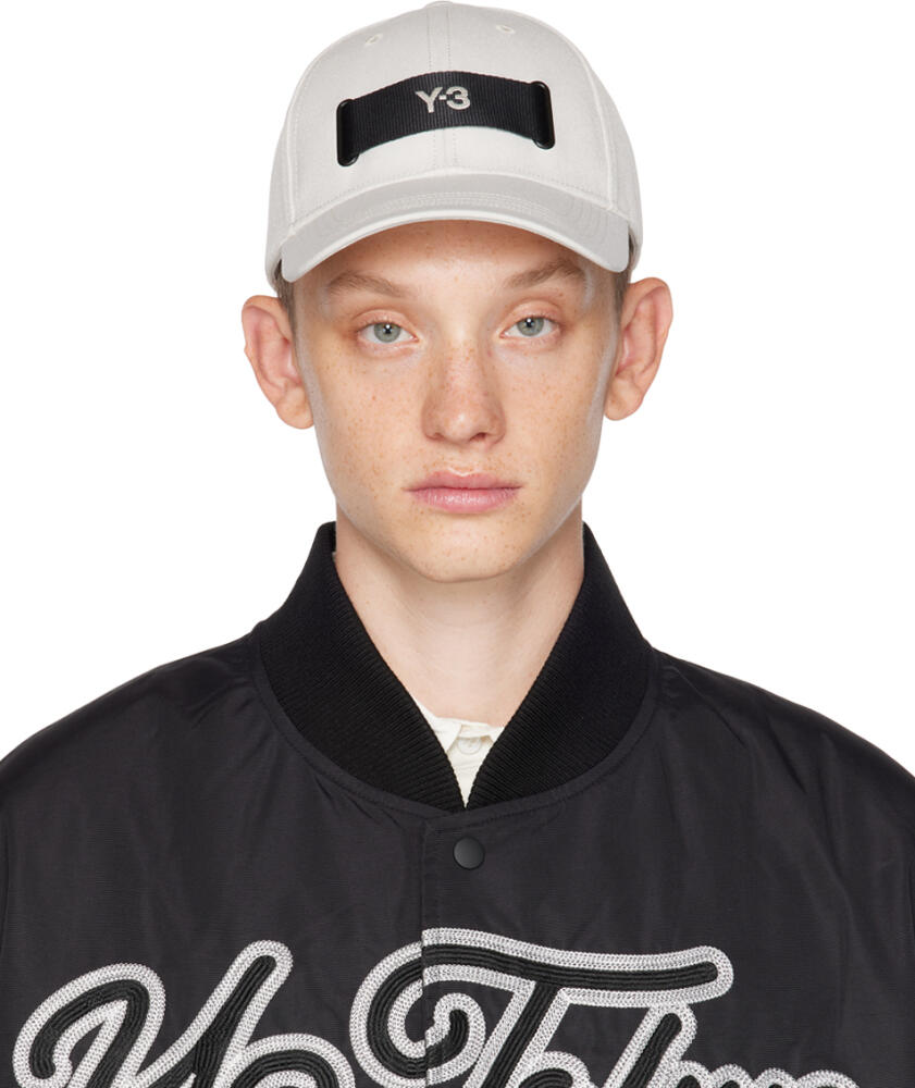 Y-3 Off-White Front Webbing Cap Cover