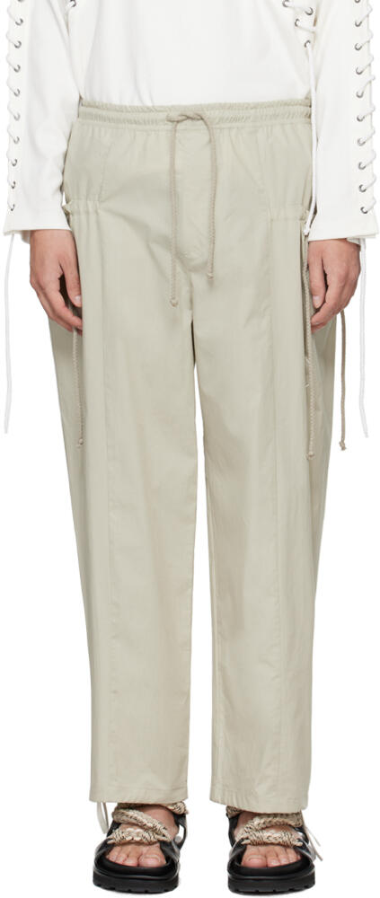 Craig Green Beige Circle Trousers Cover