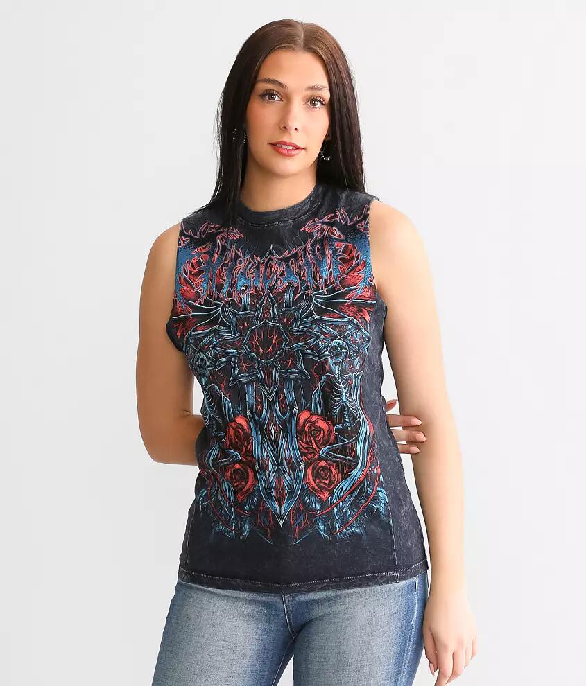 Affliction Infernal Savagery Tank Top Cover