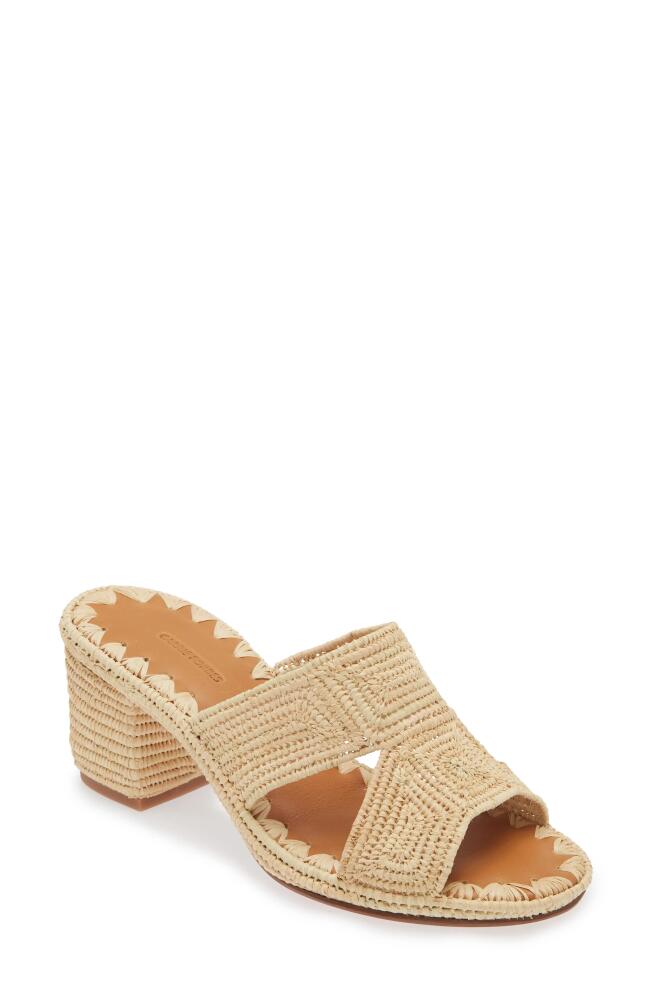 Carrie Forbes Cara Slide Sandal in Natural Cover