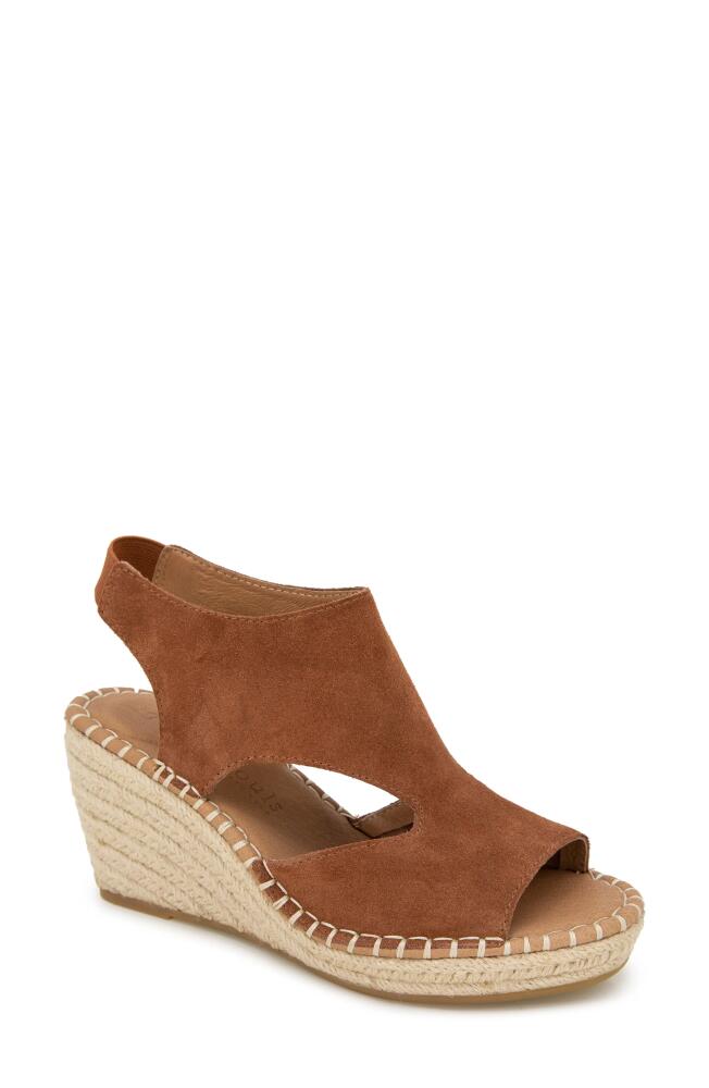 GENTLE SOULS BY KENNETH COLE Cody Espadrille Wedge Sandal in Luggage Cover