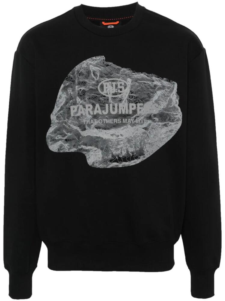 Parajumpers Corones logo-print sweatshirt - Black Cover