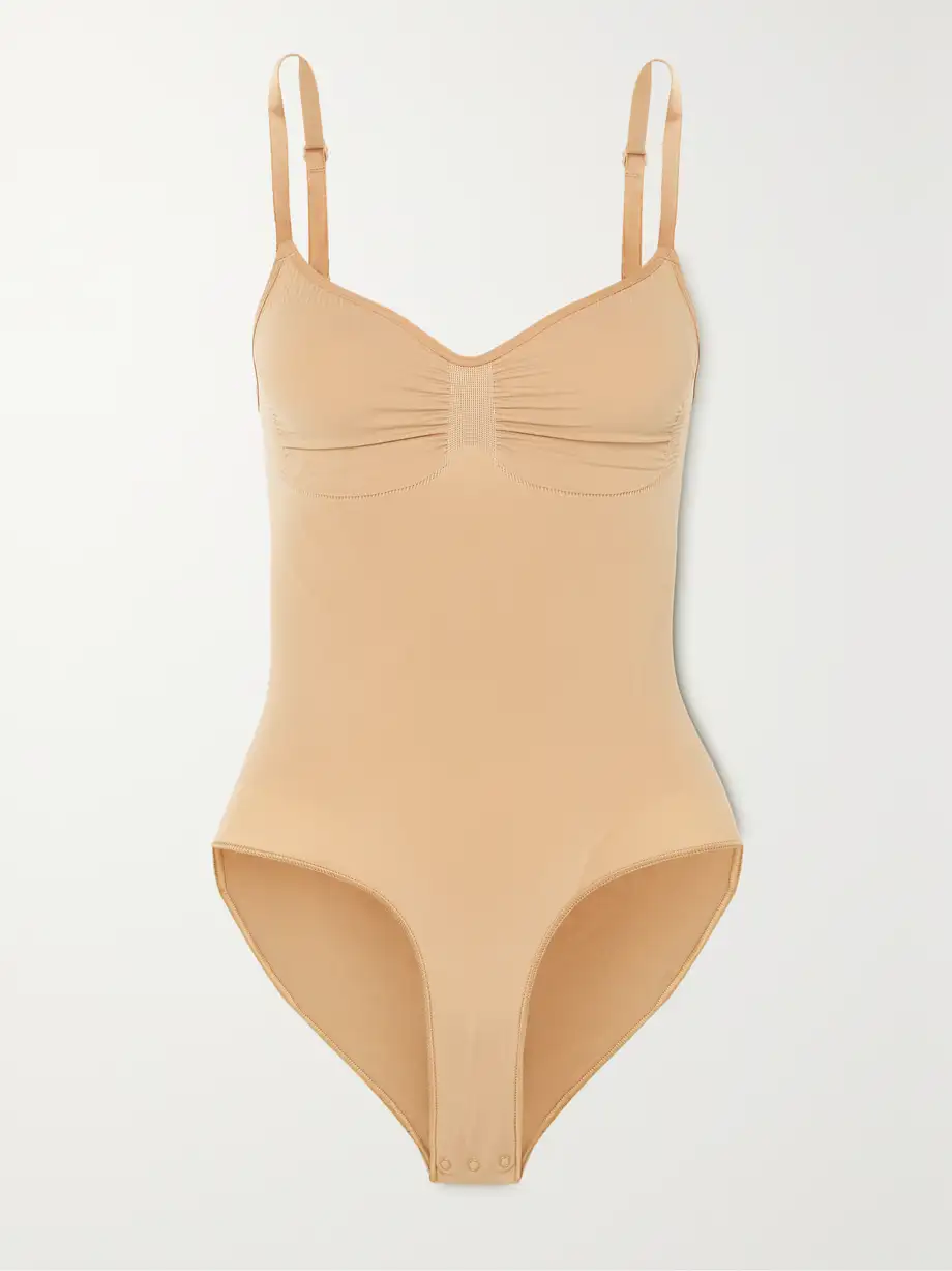 Skims - Seamless Sculpt Brief Bodysuit - Ochre Cover