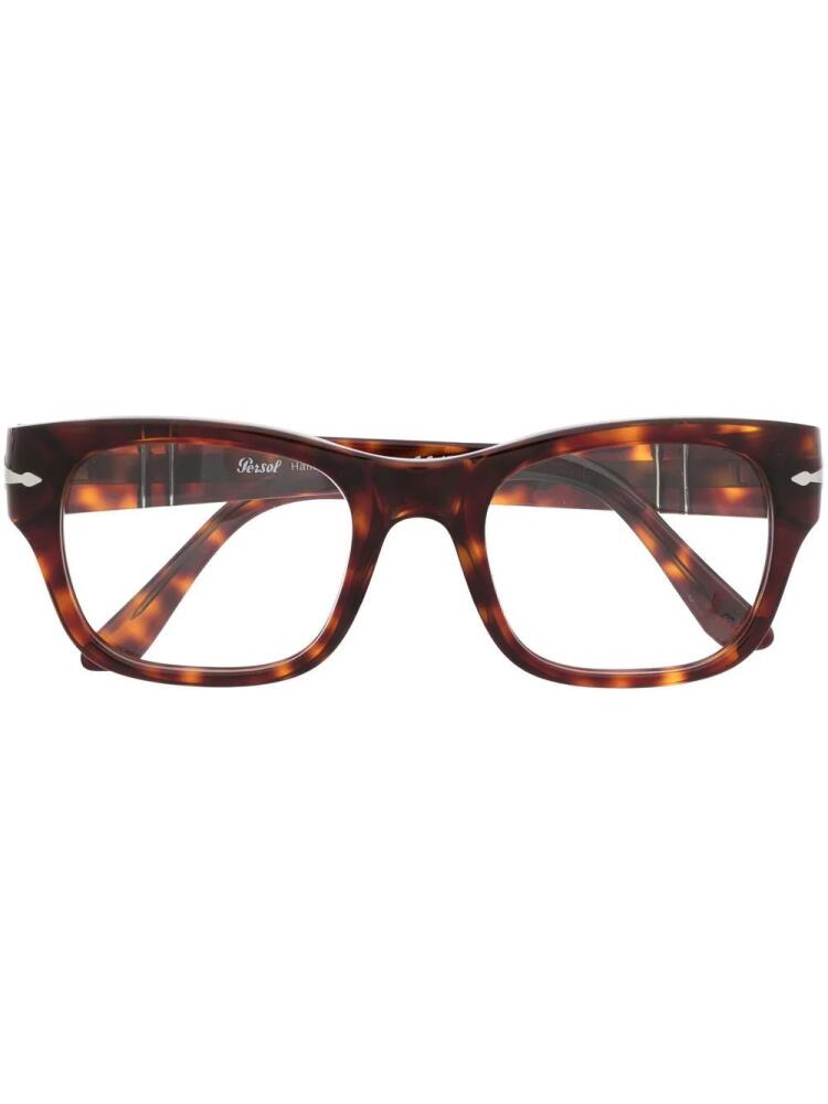 Persol PO3297V square-frame glasses - Brown Cover