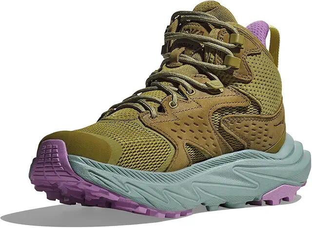 Hoka Women's Anacapa 2 Mid GTX(r) (Green Moss/Agave) Women's Hiking Boots Cover