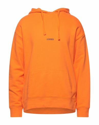 Hydrogen Man Sweatshirt Orange Cotton Cover