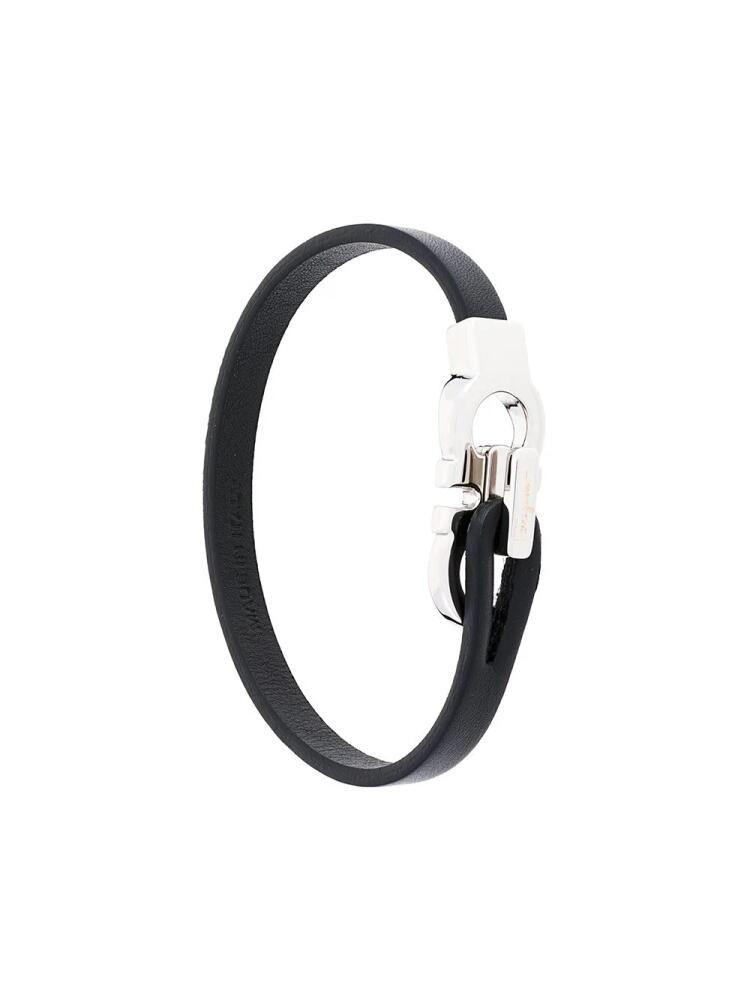 Ferragamo double Gancio bracelet - Black Cover