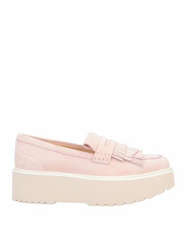 Hogan Woman Loafers Light pink Soft Leather Cover