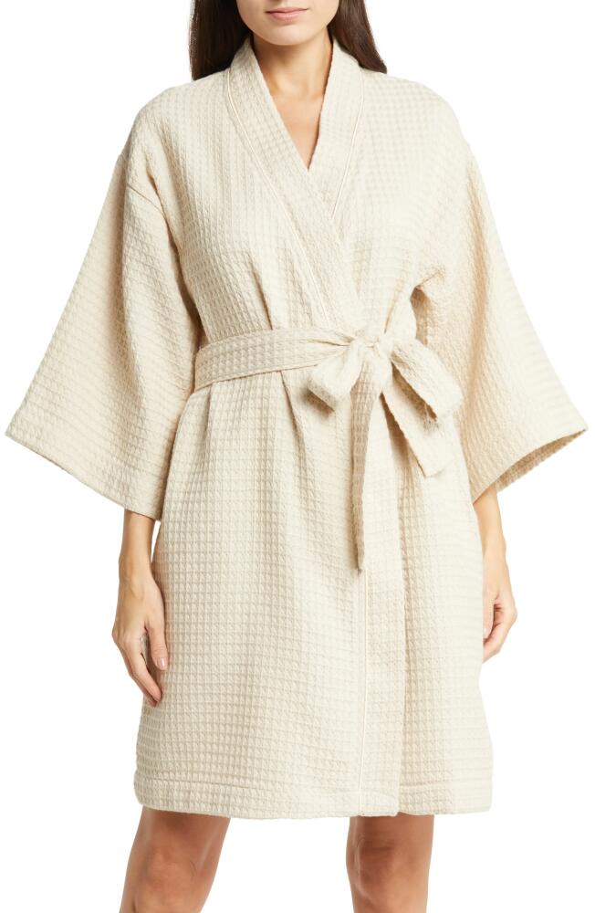 Nordstrom Women's Everyday Waffle Robe in Beige Oatmeal Cover