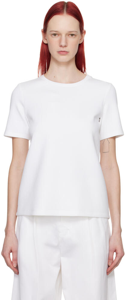 Max Mara White Fianco T-Shirt Cover