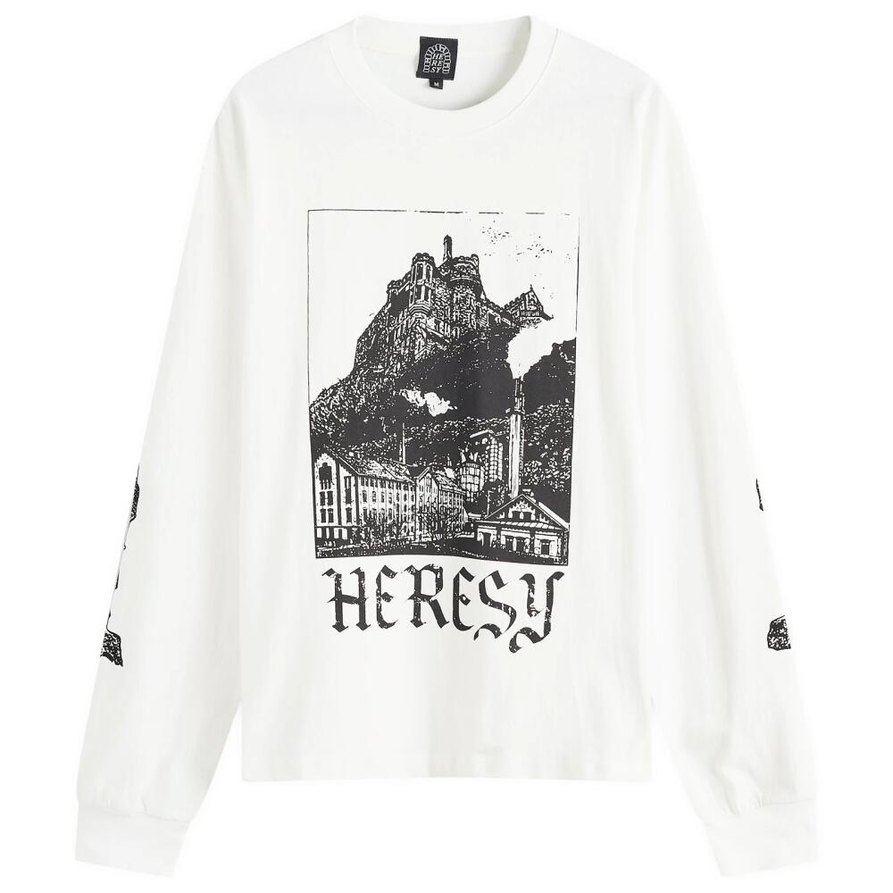 Heresy Men's Moss & Iron Long Sleeve T-Shirt in Ecru Cover