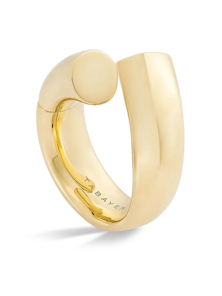 Tabayer 18kt yellow gold large Oera ring Cover