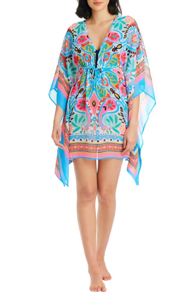 Rod Beattie Get Happy Cover-Up Caftan in Multi Cover