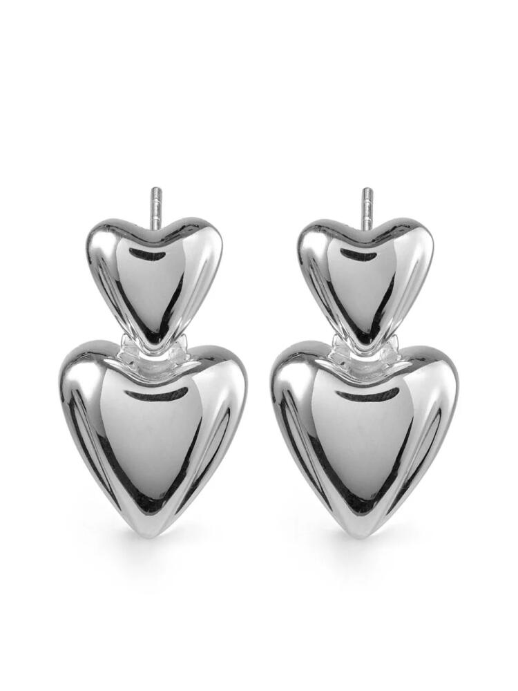 Otiumberg Heart sterling silver earrings Cover