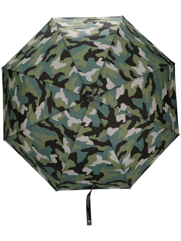 Mackintosh AYR camouflage automatic telescopic umbrella - Green Cover