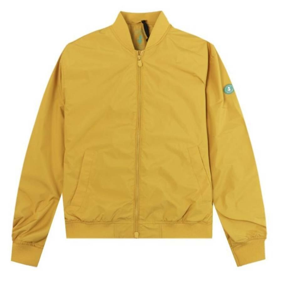 Save The Duck Curry Yellow Olen Bomber Jacket Cover