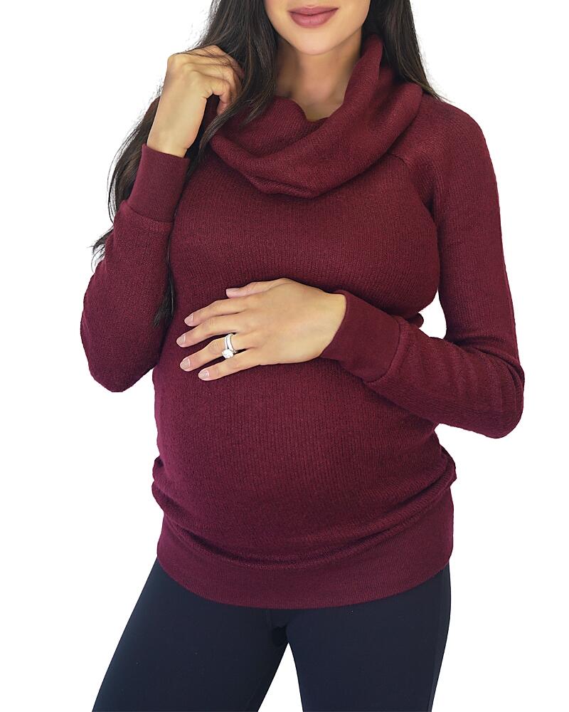 Ingrid & Isabel Maternity Cowl Neck Sweater Cover