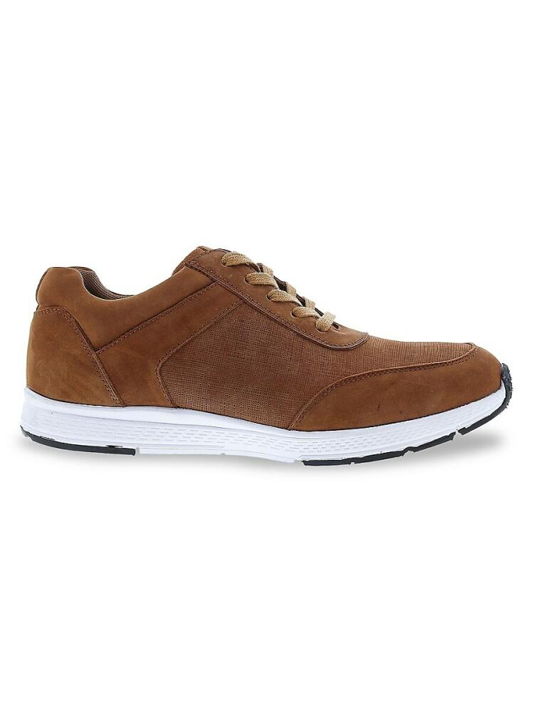 English Laundry Men's Noel Suede Sneakers - Cognac Cover