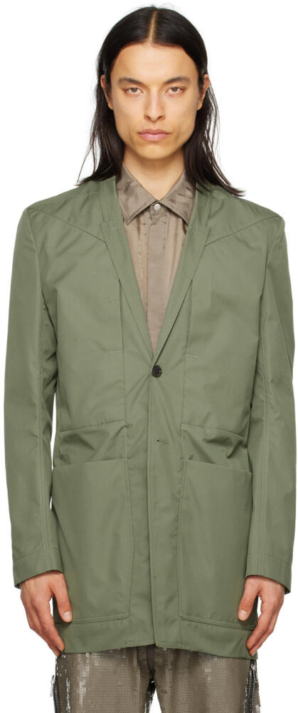 Rick Owens Green Lido Blazer Cover