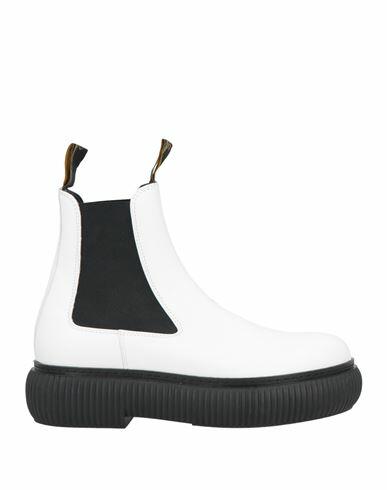 Lanvin Man Ankle boots White Calfskin Cover