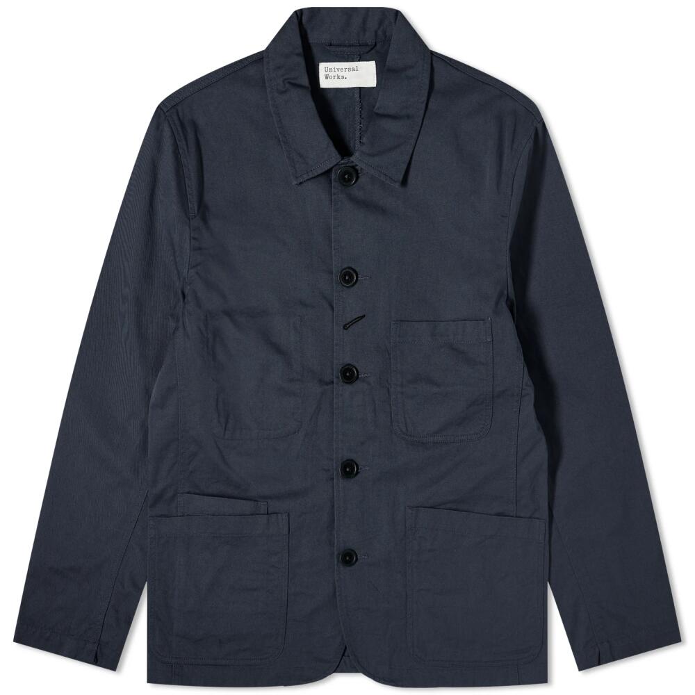 Universal Works Men's Bakers Jacket in Navy Cover