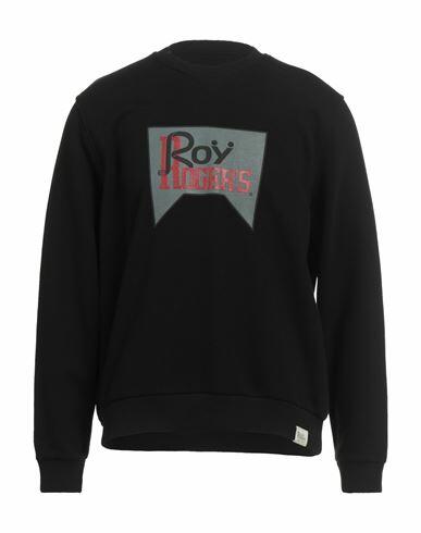 Roÿ Roger's Man Sweatshirt Black Cotton Cover