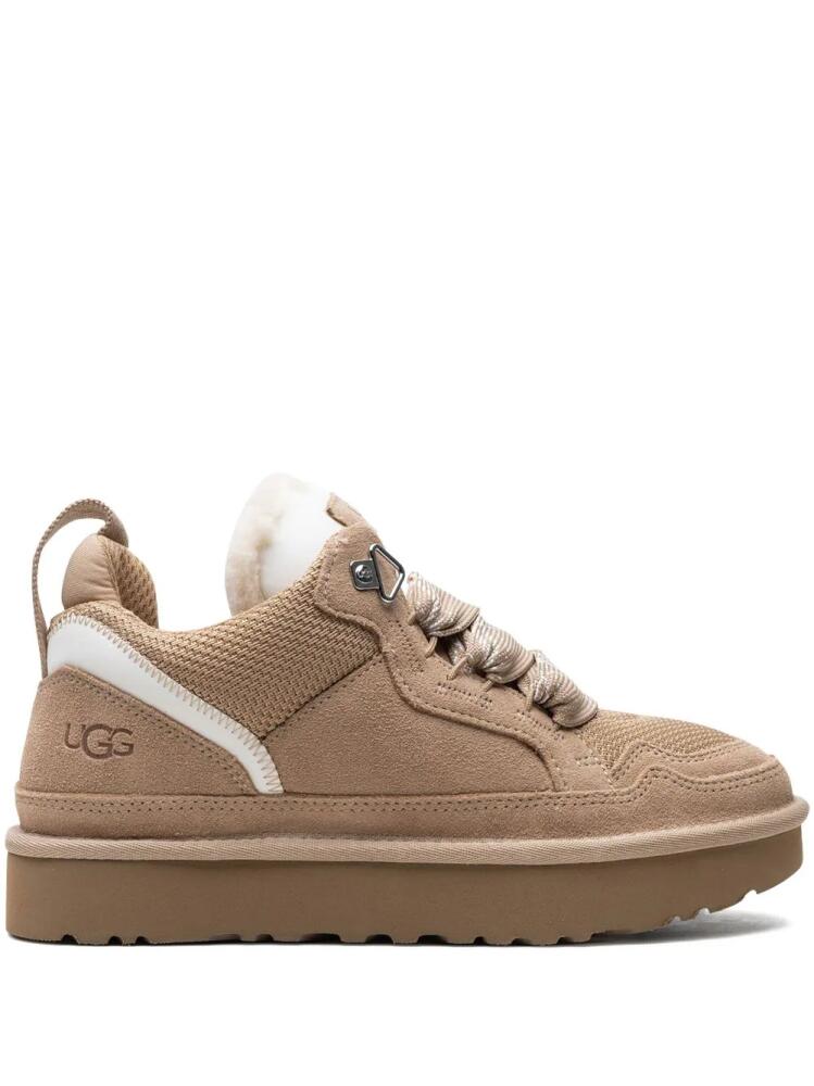 UGG Lowmel suede high-top sneakers - Neutrals Cover